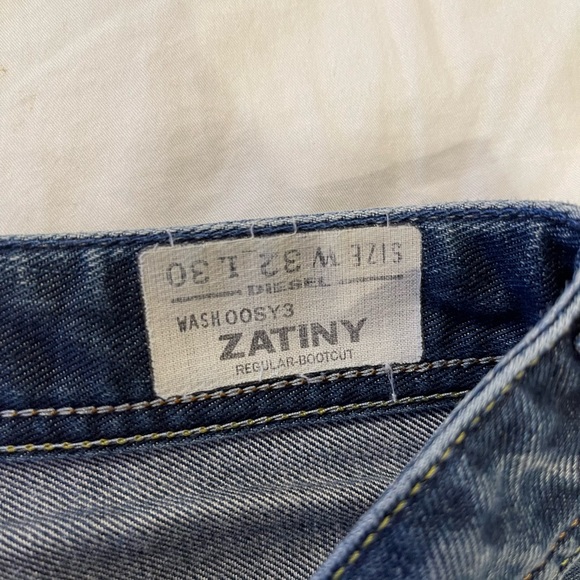 Diesel Zatiny DNA jeans size 32 X 30 - Picture 3 of 5